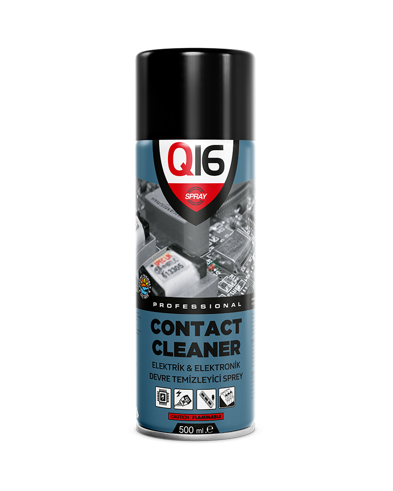 Q16 Contact Cleaner - Elektrik Elektronik Devre Temizleme Spreyi